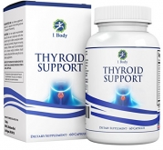 Thyroid Support Supplement - (Vegetarian) - natural blend of Vitamin B12, Iodine, Zinc, Selenium, Ashwagandha Root, Copper, Coleus Forskohlii & more - 30 Day Supply
