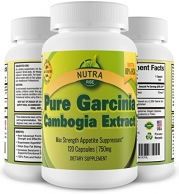 100% Pure Garcinia Cambogia Extract with 80% HCA, Weight Loss Diet Pills for Women and Men, Lose Weight Fast, Lose Belly Fat, All Natural Appetite Suppressant, Carb Blocker and Weight Loss Supplement