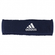 Adidas Interval Reversible Headband, Collegiate Navy/White / White/Collegiate Navy, One Size Fits All