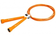 ProSource Speed Cable Jump Rope, 10-Feet, Orange