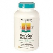 Rainbow Light Just Once Mens One Energy Multivitamin Tablet - 150 per pack -- 2 packs per case.