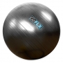 GoFLX™ Exercise Ball (Grey) - 85cm Anti-Burst Rubber Execrise Ball With Pump - 200kg (440lbs) Weight Capacity