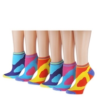 Tipi Toe Women's 12-Pack No Show Athletic Socks, SP11, 9-11