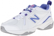 New Balance Women's WX608V4 Training Shoe,White/Light Blue,5 B US