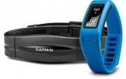 Garmin Vivofit Fitness Band - Blue Bundle (Includes Heart Rate Monitor)