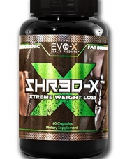 SHR3D-X (60 Capsules): Xtreme Weight Loss, Burn Fat, Get Shredded, Curb Appetite, Kill Cravings, Boost Metabolism. Brand NEW Fat Burning Formula! EVO-X Health Products 100% Platinum Guaranteed!