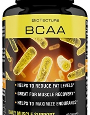 BCAA Capsules - Daily Muscle Support Formula. Amino Acids Help Reduce Fat Levels and Aid to Maximize Endurance. Best Dietary Supplement for Muscle Recovery! Money Back Guarantee!