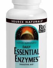 Source Naturals Essential Enzymes 500 Mg Vegetarian Capsules, 120-Count