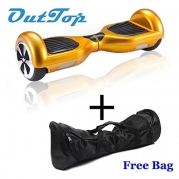 Outtop Two Wheels Self Balancing Mini Smart Electric Scooter Unicycle Hover Board