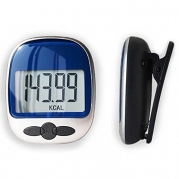 Sandistore Waterproof LCD Run Step Pedometer Walking distance Calorie Counter (Blue)