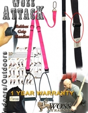 WOSS AttacK Trainer Made in USA - Best PRO Trainer System with Rubber Grips (Pink)
