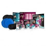 Chalene Johnson's PiYo Deluxe Kit - DVD Workout with Exercise Videos + Fitness Tools and Nutrition Guide