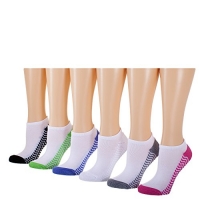 Tipi Toe Women's 12-Pack No Show Athletic Socks, Sock Size 9-11 Fits Shoe 6-9, SP06-12