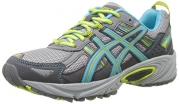 ASICS Women's Gel-Venture 5 Running Shoe, Silver Grey/Turquoise/Lime Punch, 5.5 D US