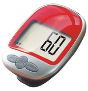 Sandistore Waterproof LCD Run Step Pedometer Walking distance Calorie Counter (Red)