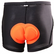 4ucycling Unisex (Men's/Women's) 3D padded Bicycle Cycling Underwear Shorts - 2XL(haimian)
