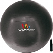 Fitness and Exercise Ball (Black, 75 cm)