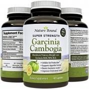Pure 95% HCA Garcinia Cambogia Extract for Women and Men - Natural, Pure and Potent- Best Weight Loss Supplement on the Market - Full Time Energy - USA Made By Nature Bound