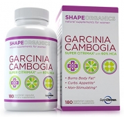 SAFE AND EFFECTIVE Natural Appetite Suppressant. Pure Garcinia Cambogia Extract. LOSE WEIGHT and KEEP IT OFF. 180 Capsules. Powerful weight loss - Gentle on you