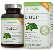 NatureWise 5-HTP - Supports Appetite Suppression, Mood, Stress, and Sleep, 100 mg, 120 count