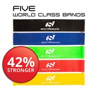 Best Resistance Bands Loop Set ● Resistance Bands For Legs ● Exercise Bands For Legs ● Physical Therapy Bands ● Great Equipment For Your CrossFit Workout ● Eco-Friendly 5 In 1 Strength Bands w/Carry Bag Makes the Perfect Travel Buddy for Men & W