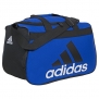 adidas Diablo Small Duffel Bag, Bold Blue/Black/White, 11 x 18.5 x 10-Inch