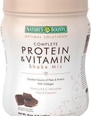 Nature's Bounty Protein Shake Mix, Decadent Chocolate, 16 Ounce