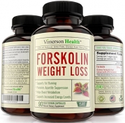 45 DAY SUPPLY - 100% Pure Forskolin Extract for Extreme Weight Loss. Best Diet Pills That Work Fast for Women and Men. Premium Appetite Suppressant, Metabolism Booster & Carb Blocker. 100% All Natural
