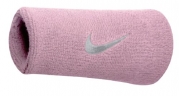 Nike Swoosh Doublewide Wristbands (Perfect Pink/White, Osfm)