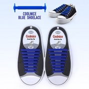 Homar Reflective No Lock No Tie Shoelaces with High Performance - Best in No Tie Shoelace Replacement Accessories - Athletic Flat Shoe Laces - Blue