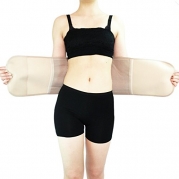 Funnywe Women Postpartum Girdle Corset Recovery Belly Band Wrap Belt -XL