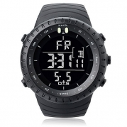 PALADA Men's T7005G Outdoor Waterproof Sport Arc-shaped Glass LED Light Digital Watch