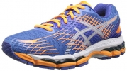 ASICS Women's Gel-Nimbus 17 Running Shoe,Powder Blue/Silver/Nectarine,5 D US