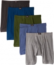Hanes Men's 5 Pack Ultimate Comfort Soft Waistband Boxer Brief - Colors May Vary, Assorted Colors, Small