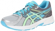 ASICS Women's Gel-contend 3 Running Shoe, Silver/Pistachio/Teal, 5 D US