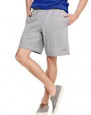 Champion Men's Jersey Short With Pockets, Oxford Grey, Small