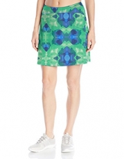 Skirt Sports Women's Happy Girl Skirt, Running Skirt with Shorts, Emerald City Print, XS