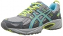 ASICS Women's Gel-Venture 5 Running Shoe, Silver Grey/Turquoise/Lime Punch, 5 M US