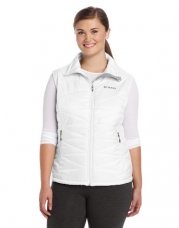 Columbia Women's Mighty Lite III Vest, White, 3X