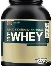 Optimum Nutrition 100% Whey Gold Standard Natural Whey, Natural Vanilla, 2 Pound