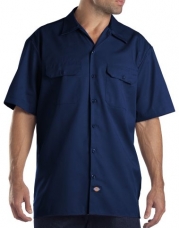 Dickies 1574 Original Fit Short Sleeve Work Shirt-Dark Navy-Xt