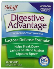 Digestive Advantage Probiotics - Lactose Defense Formula Probiotic Capsules, 32 Count (Pack of 3)