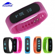Forestfish(TM) Bluetooth Sync Smart Bracelet Sports Fitness Tracker Smart Wristband Water Resistant Tracker Bracelet Sleep Monitoring Anti-lost Smart Watch