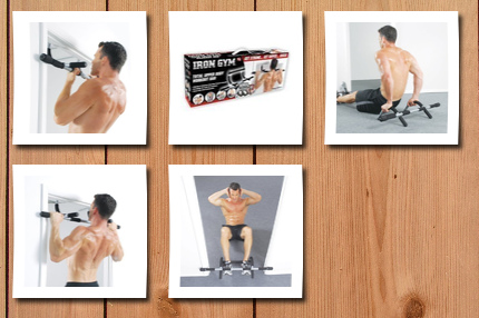 Iron Gym total upper body workout bar