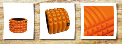 Trigger Point Performance grid mini compact foam roller, orange