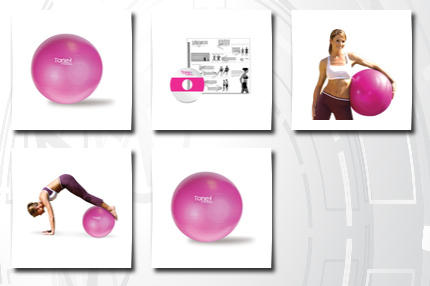 Tone Fitness stability ball, 55cm