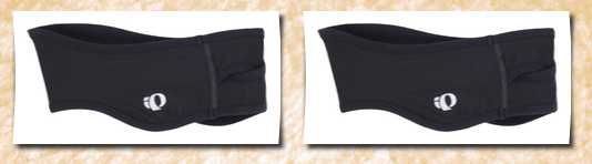 Pearl iZUMi men's thermal headband, black,