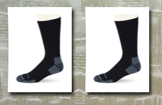 Carhartt men's cotton 3 pack crew work socks, black,