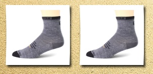 Pearl iZUMi men's elite wool sock, shadow grey, 