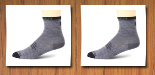 Pearl iZUMi men's elite wool sock, shadow grey,